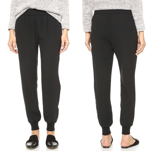 Joie Pants - Joie Mariner Jogger Pants in Caviar (Black)